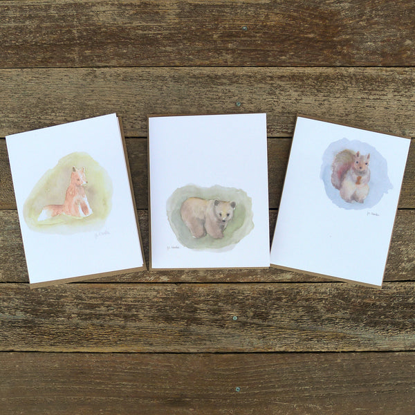 watercolor cards: hearts and love – kata golda handmade