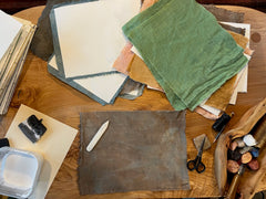 extra large hand-bound journal