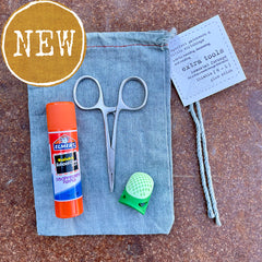 extra tools (for imperfect patchwork & little stitchings kit)