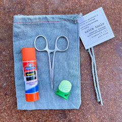 extra tools (for imperfect patchwork & little stitchings kit)