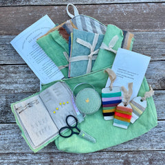 imperfect patchwork & little stitchings kit