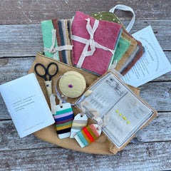 imperfect patchwork & little stitchings kit