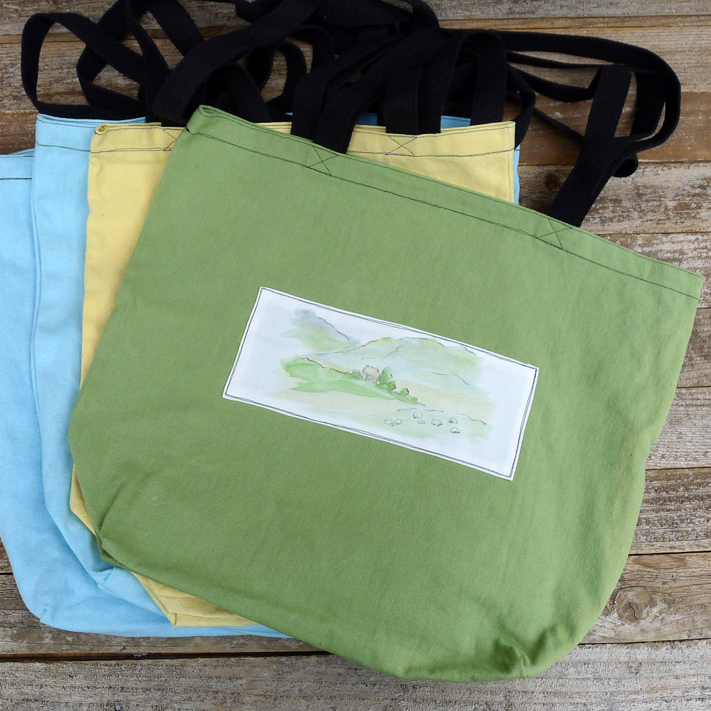 Buy Market Patch Tote Bag 'Multicolor' - 403123001 MULT